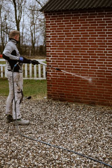 Fjernelse af mørtelslør, cementslør 14 Mindre
